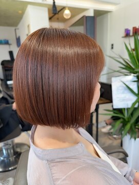 フルーノヘア 八幡駅(Hulu-no.hair) 丸みボブ