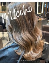 エムテコ(M.techo)&nbsp;ミルクティーベージュ