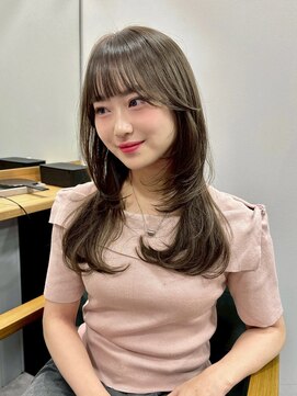 イコ 心斎橋(.ico) スパイキーショートブルーブラックサーフカールフェード