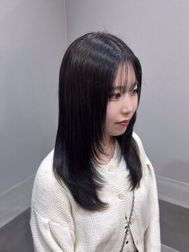 ビーリアン(B-LIEN) #真菅美容室#BLIEN[ダークカラー・顔周りレイヤー]