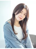 艶さらナチュラルロング/髪質改善