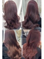 アルドーレフィエロ シンサイバシ(Ardore fiero shinsaibashi)&nbsp;レッドカラー/ブリーチなしカラー　20代30代40代