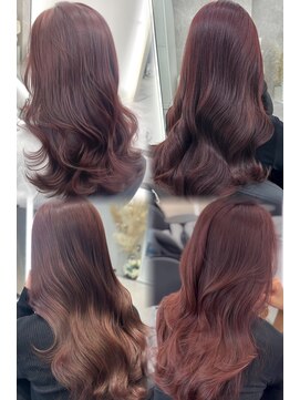 アルドーレフィエロ シンサイバシ(Ardore fiero shinsaibashi) レッドカラー/ブリーチなしカラー　20代30代40代