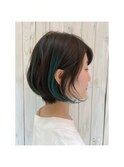 【レッドベージュ/ロング/似合わせボブ】#Ameri