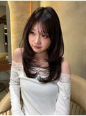 仙台レイヤーカットハッシュレイヤーワンホンレイヤー韓国巻き