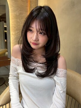 アンフィニー 仙台(ANFINI) 仙台レイヤーカットハッシュレイヤーワンホンレイヤー韓国巻き