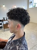 ピスヘアー(PITH HAIR) フェード×パーマスタイル