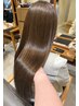【7、8月限定】カット+透明感カラー+季節のお悩み解消トリートメント￥13860