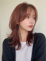 ダル 渋谷/表参道(DAL.)&nbsp;ソフトウルフ×ソフトコッパー／レイヤー／シースルー／コッパー