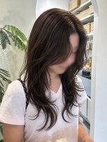 エアー(Air)&nbsp;毛先軽め"無造作ロングハッシュ"