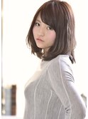 【cellier】顔周りで小顔を作るひし形シルエットボブ