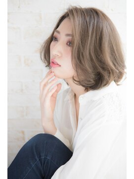 ビアンコ(BIANCO) 髪質改善 似合わせカット 着物 ミディアムレイヤーカット 酸性