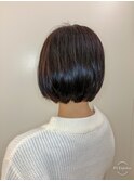 耳かけふんわりお手入れ簡単大人のグラデーションボブスタイル☆