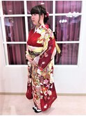 ２０１９年度（３１年度）ピアジェ成人式☆凛とした美しさを表現