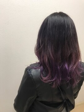 フロート 小阪店(float) アメジストグラデーション＿大人かわいい,ボブ,結婚式