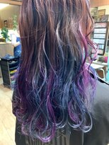 ビヨンドイー(beyond E)&nbsp;ブルーパープルミックスカラー