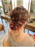 結婚式ヘアセット
