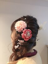 着付けヘアセット専門店 ウィズ(With) 編み下ろし