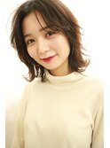 春一押し！大人カジュアルウルフヘア風外ハネ