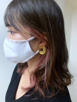 サロン クラッチ クリエイティブ コンセプト(salon CLUTCH creative concept) earring color × pink