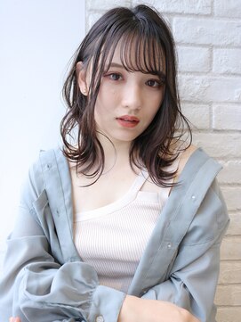 アイティー バイ アルバム 中野店(IT by ALBUM) ふんわりウェーブ_ボブルフクールショートピンクベージュ_78075