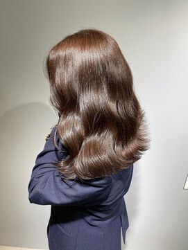 オズ 郡山桑野店(OZ) 《オズ》アーモンドラテ#ブリーチなし