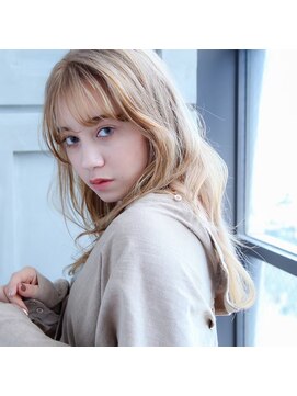 アニータバイガネイシャ(Aujua anita by ganesha) 肌映えカラー#髪質改善#長浜#ブリーチ#ダブルカラー