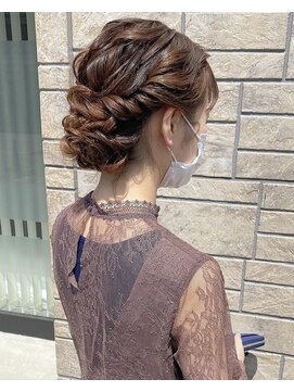 フィオーレ ヘアデザイン(FIORE hair design) ロングヘアアレンジ/シニヨン