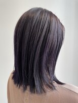 ベルフェミンキルン(Belle femin kilun)&nbsp;ミディアムボブ×ディープアメジスト