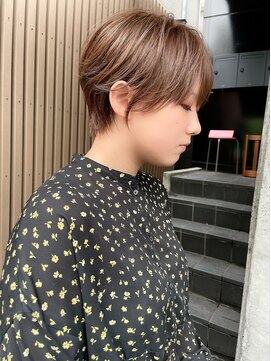 アクト(ACT) 大人ショート/ひし形シルエット/前髪あり/30代・40代