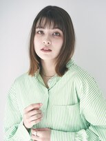 ルクスドレ 新宿(Luxe doree')&nbsp;美髪/ボブウルフ/ココアベージュ/シースルーバング/[新宿]