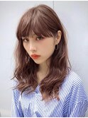 【mute原宿】大人ロング×アッシュグレージュ