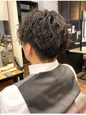 【IRIE HAIR赤坂】スパイラルパーマ×ビジネスマン