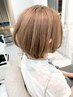【再来】【外国人風】ブリーチ＆オンカラー + ラメラトリートメント　￥20050