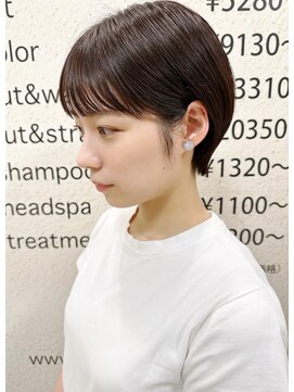 モリオ フロム ロンドン サッポロファクトリー店(morio FROM LONDON) 【morio札幌】札幌ショート　大人かわいいマッシュショート