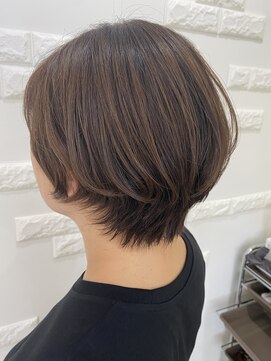 エス ハート オブ ヘアー 名東店(Heart of HAIR) 【ES佐藤】summer style#イルミナカラー＆ショートボブ
