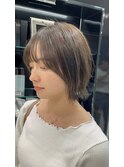 ぱっつんボブ
