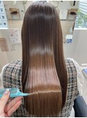 髪質改善ストレート