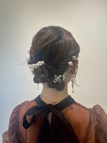 ウインナーヴィジョン 栄 久屋大通店(WINNER VISION)&nbsp;ツインお団子アレンジ