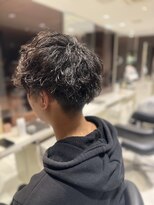 アヴァンスクロス あべのルシアス店(AVANCE. CROSS)&nbsp;メンズマッシュ×波巻きスパイラルパーマ