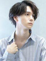 コンフィデンス メンズヘアー(confidence MEN'S HAIR)&nbsp;アップバングショート ナチュラルスパイラルパーマ [新宿]