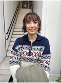 CAF FUKO ミニボブ/くるくるパーマ/大阪/心斎橋
