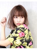 ケアブリーチ/インナーカラー/ダブルカラー/ボブ/レイヤーカット