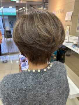 ミルキィウェイ 横浜店(MILKY WAY) グラデーションボブ