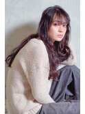 アンニュイな魅力の濡れ感グランジヘア(サイド）