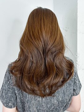 アルバム 新宿(ALBUM SHINJUKU) 似合わせカットウェーブミディアムマロンベージュ_ba538461