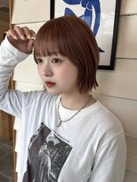 シビバイレボ(CIBI by revo)&nbsp;地毛風カラー/切りっぱなしボブ/ショートボブ[船橋]