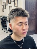 【20代 男性】ロンドンメッシュ風フェード（大宮/バーバー）