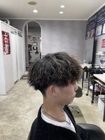 ミオ(Mio) 滋賀/南草津/メンズ美容室/波巻きツイストスパイラルパーマ