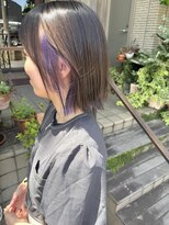 オネスト 北習志野店(onest) イヤリングカラー/パープル